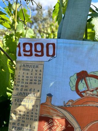Tote bag Vintage: Un pedazo de 1990 contigo