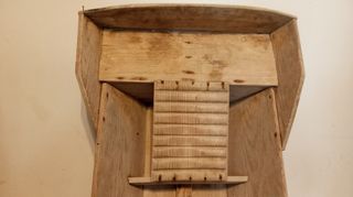 Antiquísima pila tabla de lavar