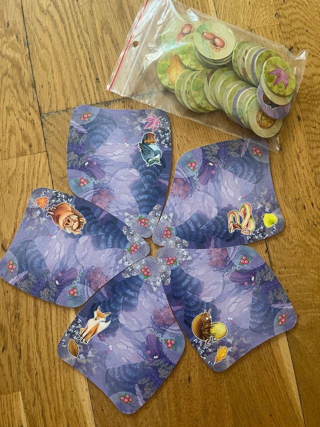 Juego Ardillas del bosque.