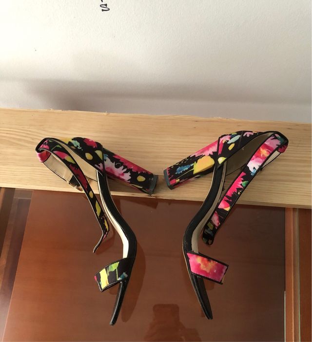 Sandalias tacón T.41