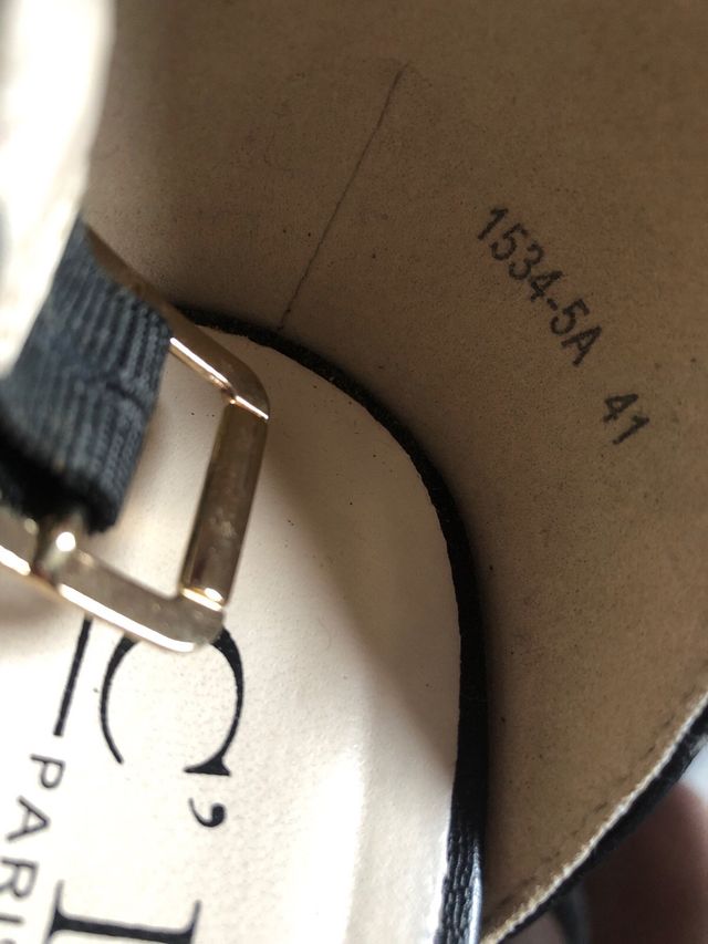 Sandalias tacón T.41