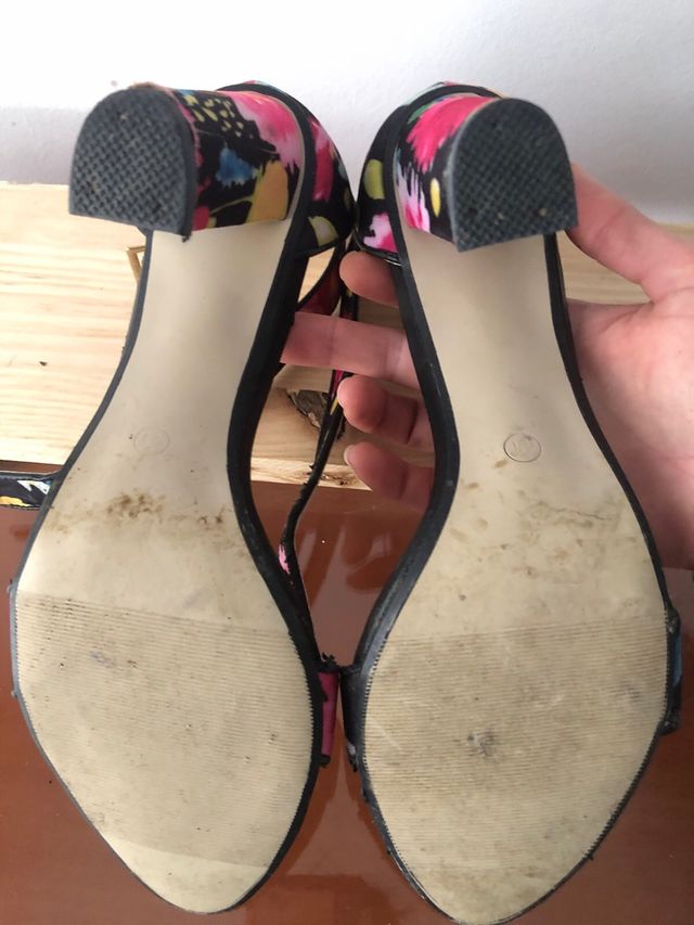 Sandalias tacón T.41