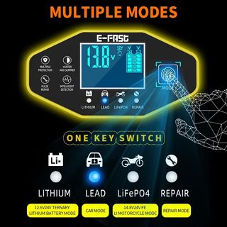 Caricabatterie da auto moto 12V 24V univ