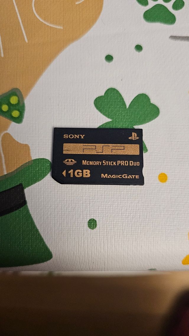 Tarjeta de memoria memory stick PSP