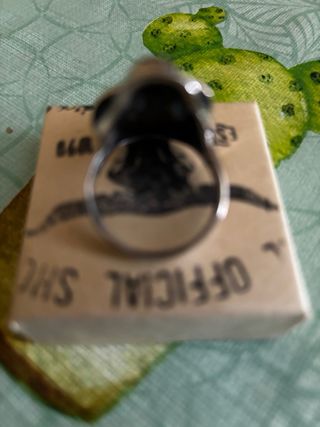 Anillo plata calavera
