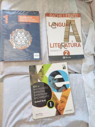 Libros 1° Bachillerato 
