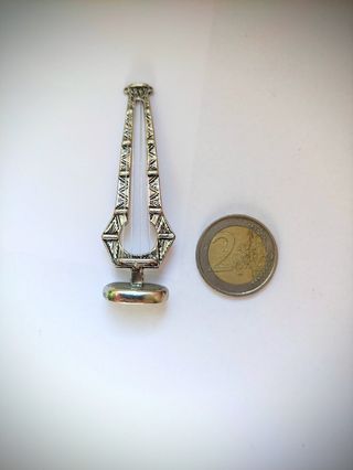 Mini arpa in argento