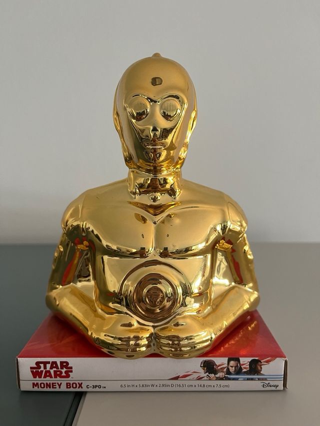 HUCHA C3PO STAR WARS NUEVA