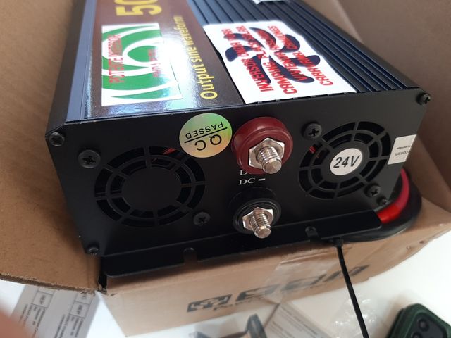 INVERSOR onda PURA 5000w,,24v..230v