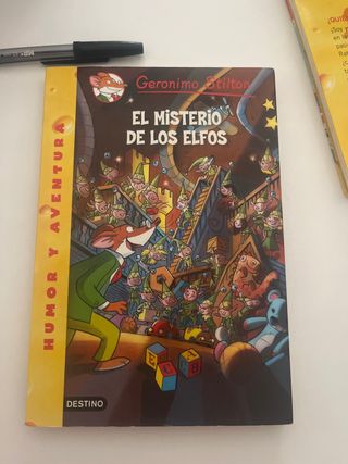 Geronimo stilton el misterio de los elfos