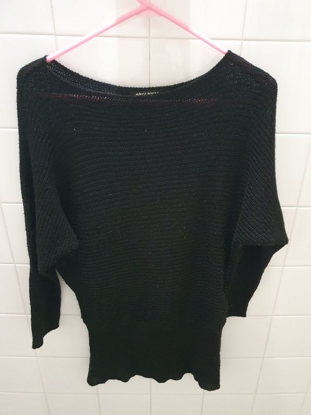 Jersey largo de lana fina