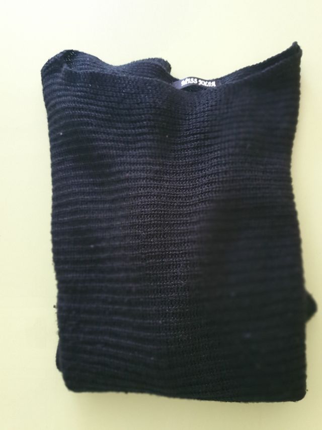 Jersey largo de lana fina