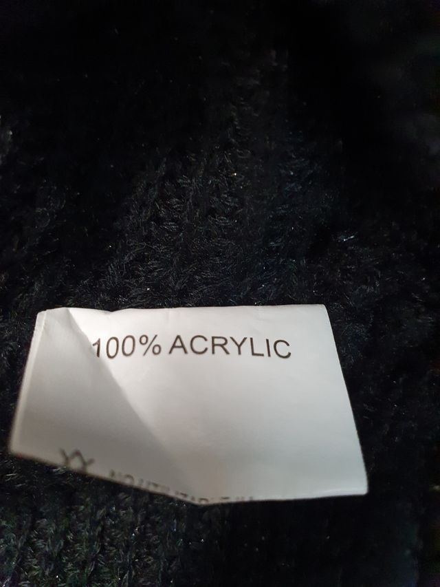 Jersey largo de lana fina