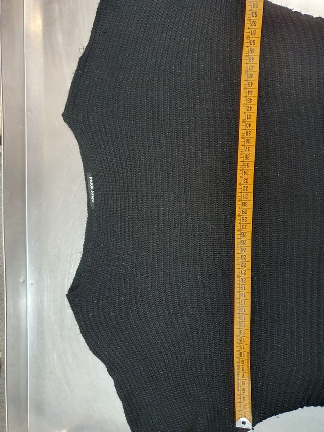 Jersey largo de lana fina