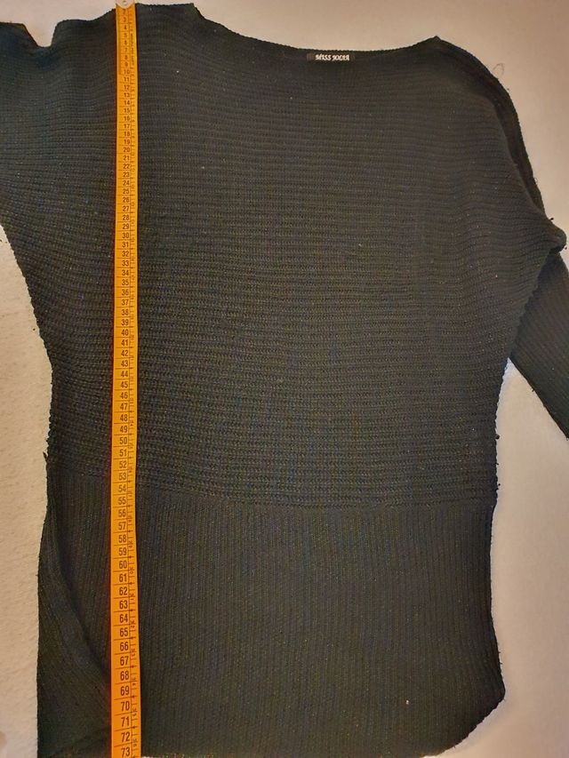 Jersey largo de lana fina