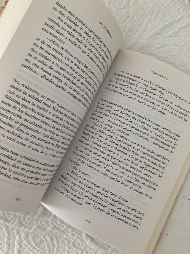 Todo fue nada Nieves Herrero