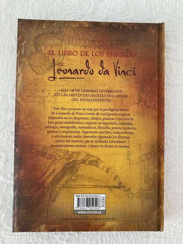El libro de los enigmas Leonardo Da Vinci