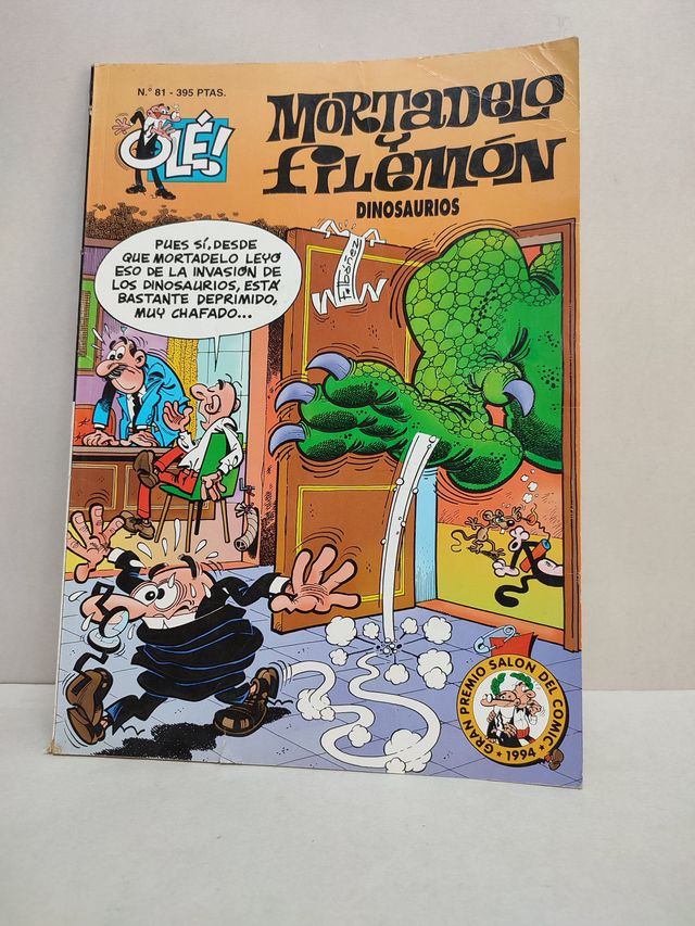 Olé Mortadelo y Filemón Dinosaurios