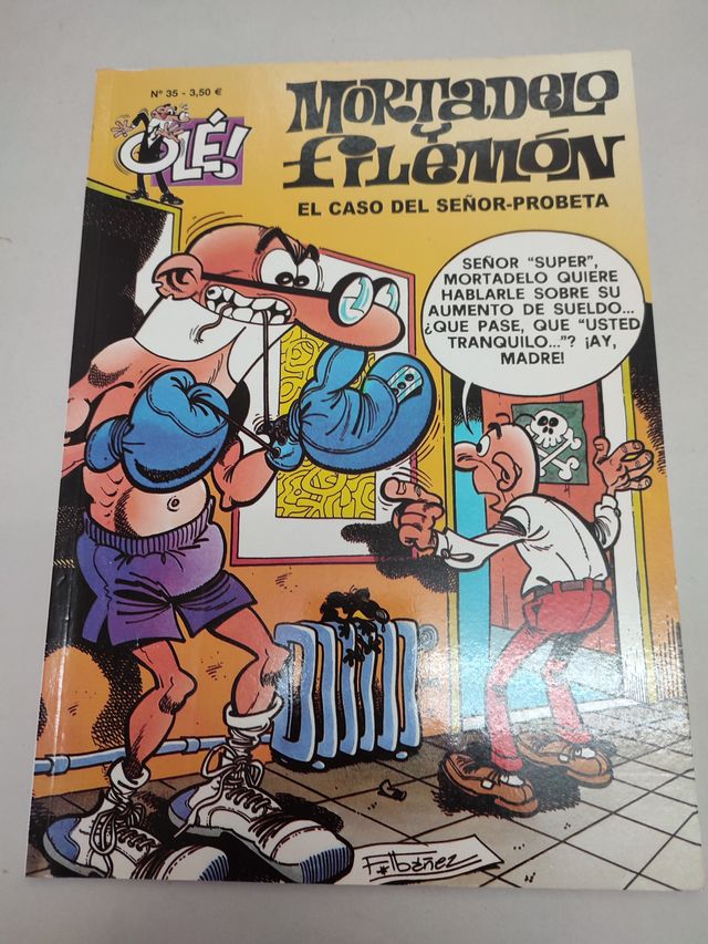 Olé Mortadelo y Filemón El Caso del Señor Probeta