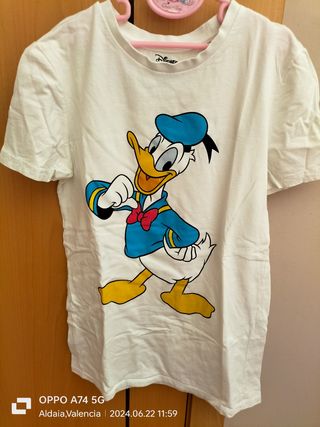Ropa camiseta Donald talla 2xs
