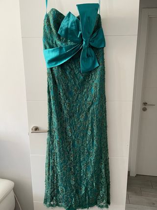 Vestido fiesta pedrería