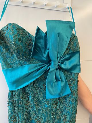 Vestido fiesta pedrería