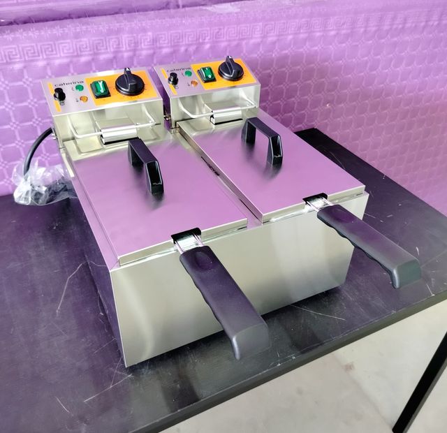 🏮TA∥ Freidora Eléctrica 5+5 LtsProfunda