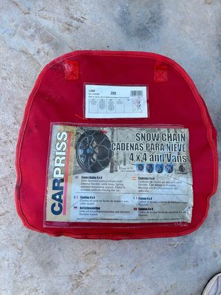 Cadena Autocaravana o 4x4
