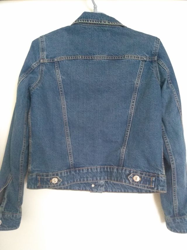 Cazadora vaquera Mango talla S