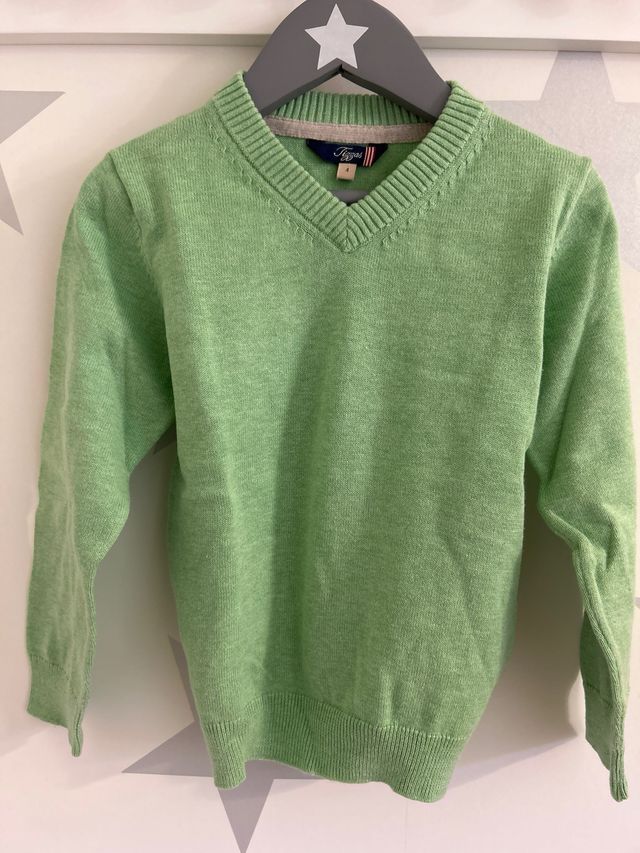 Jersey verde de verano talla 4- Tizzas