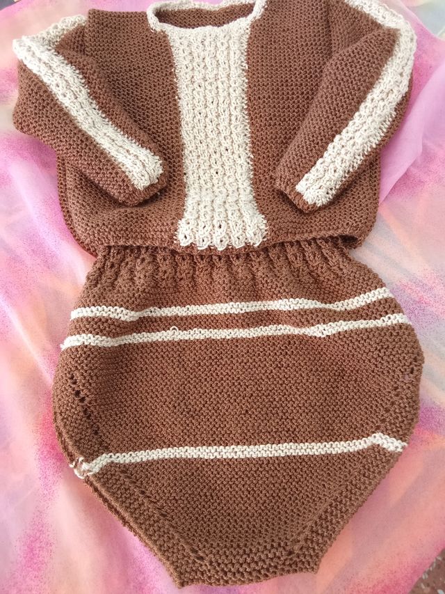 Conjunto manualidad hecho por mi