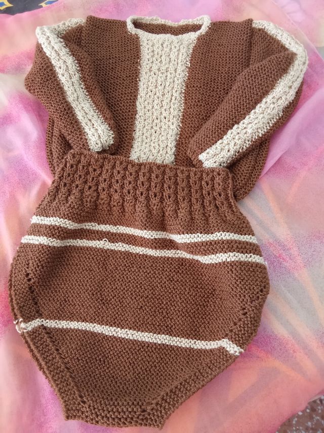 Conjunto manualidad hecho por mi