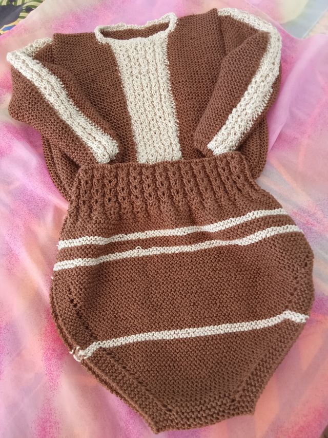 Conjunto manualidad hecho por mi