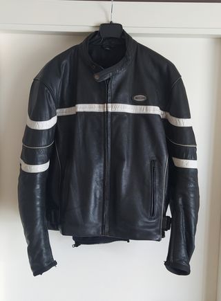Chaqueta piel moto XL