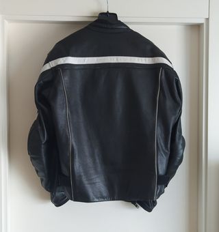 Chaqueta piel moto XL
