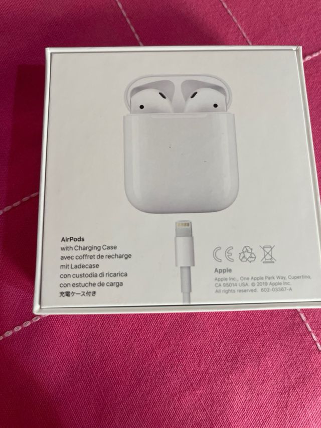 Caja vacia airpods