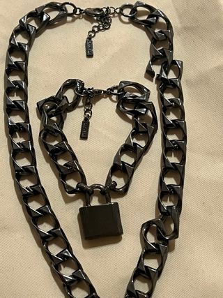 Collar y pulsera,bisuteria de alta calidad
