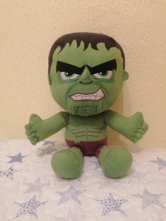Peluche Hulk+bambola Hulk
