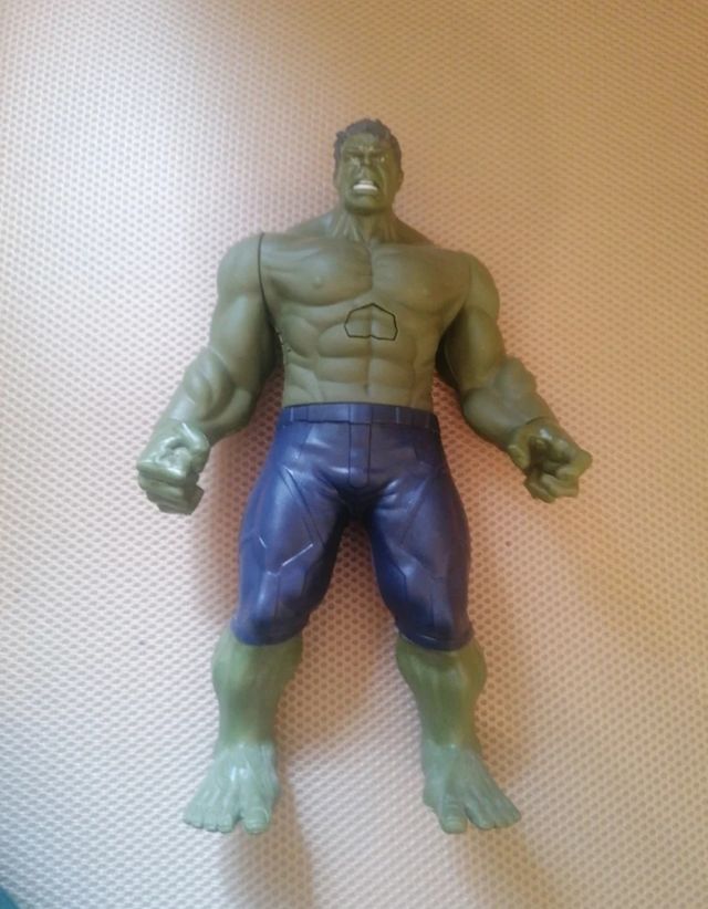 Peluche Hulk+bambola Hulk
