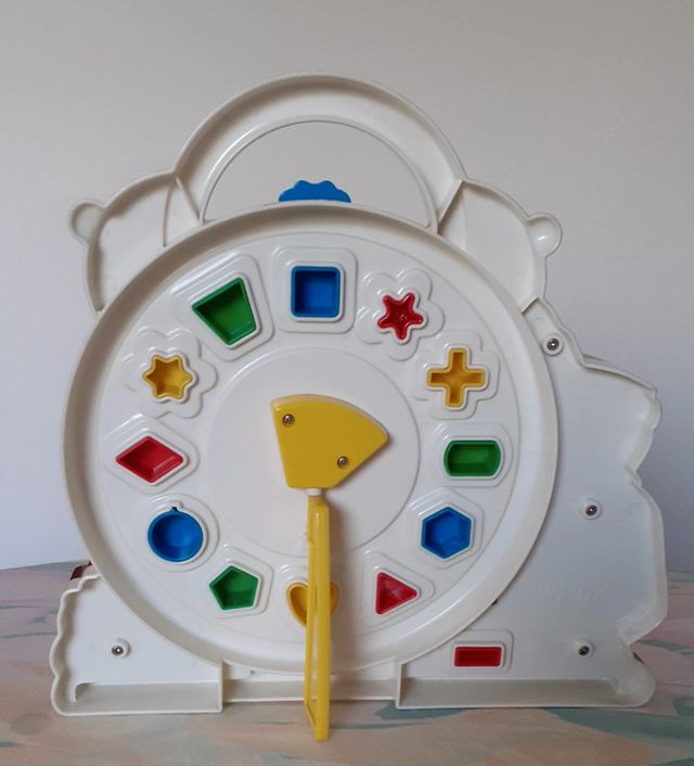 Orologio puzzle didattico Weina anni '90