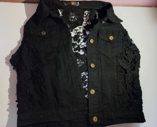 Chaleco Vaquero Negro 