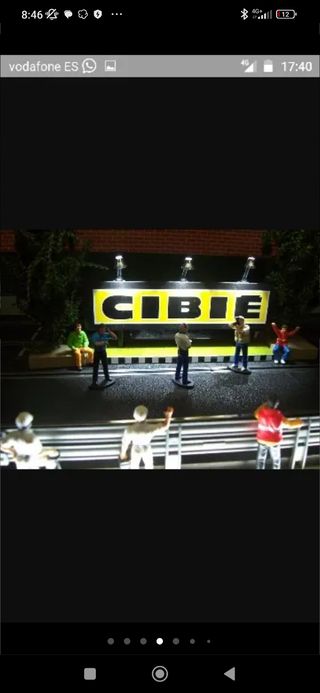 Ninco Scalextric scx iluminación slot