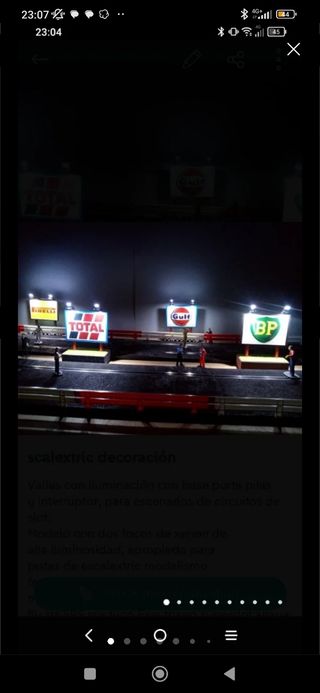 Ninco Scalextric scx iluminación slot