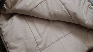 Edredon fino beige cama 90
