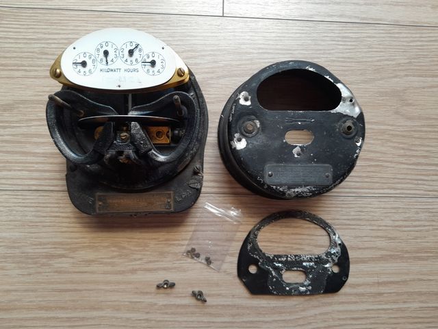 Contador electrico vintage