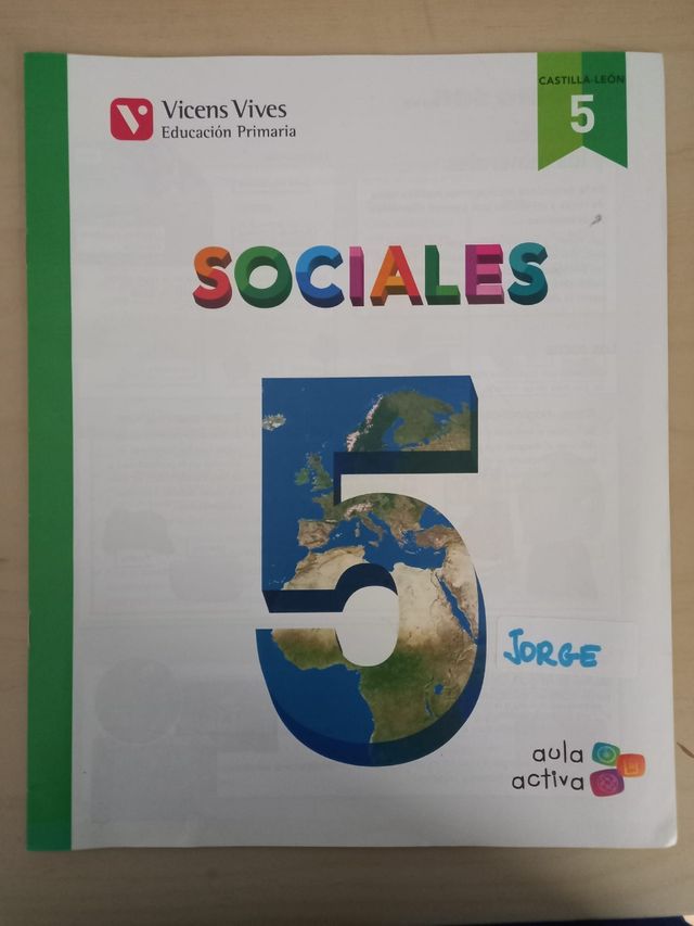 Libro Sociales 5° Vicens Vivens. 