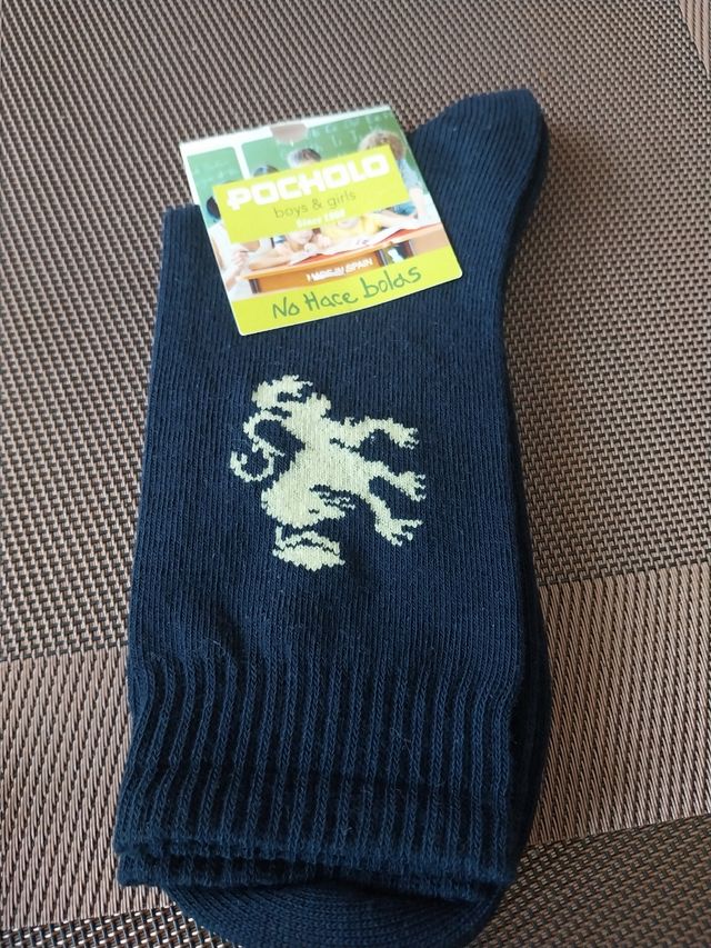 2 pares calcetin colegial corto. T.37-40