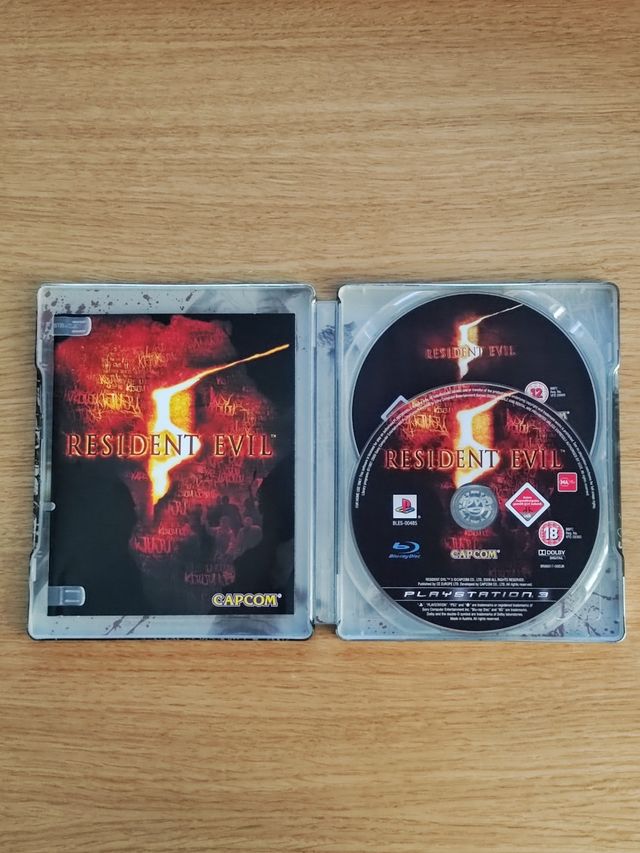 Resident evil 5 steelbook