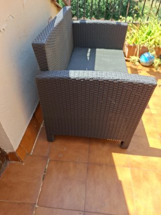 Sofá exterior terraza