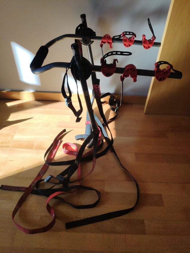 Porta bicicletas Mont blanc + señal